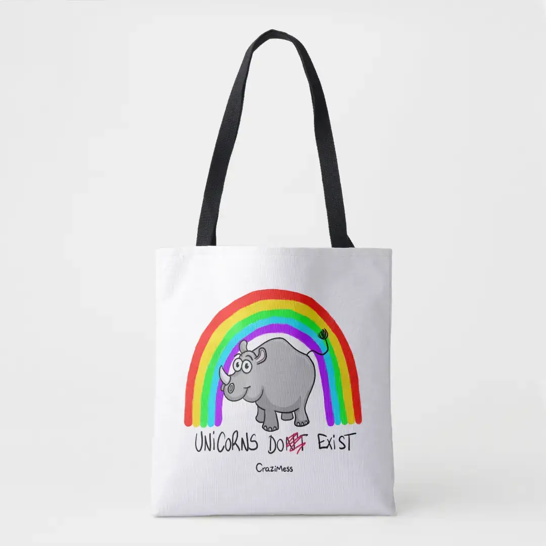 Unicorns Do Exist Tote Bag